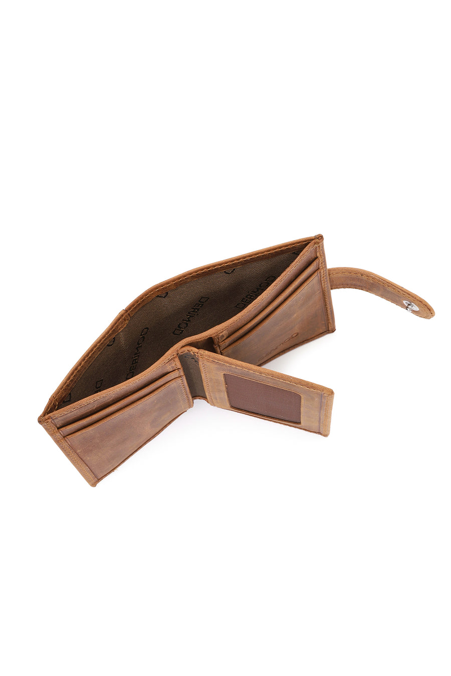 Men's Tan Leather Card Holder