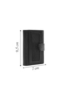 Erkek Siyah Deri Kartlık | Derimod