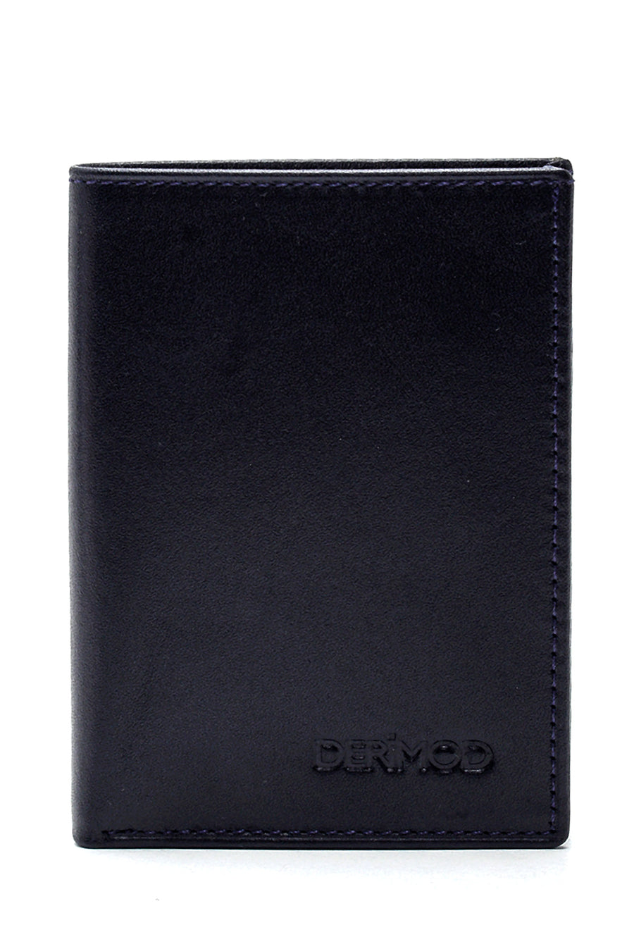 Men's Navy Blue Leather Card Holder 000A2D310218 | Derimod
