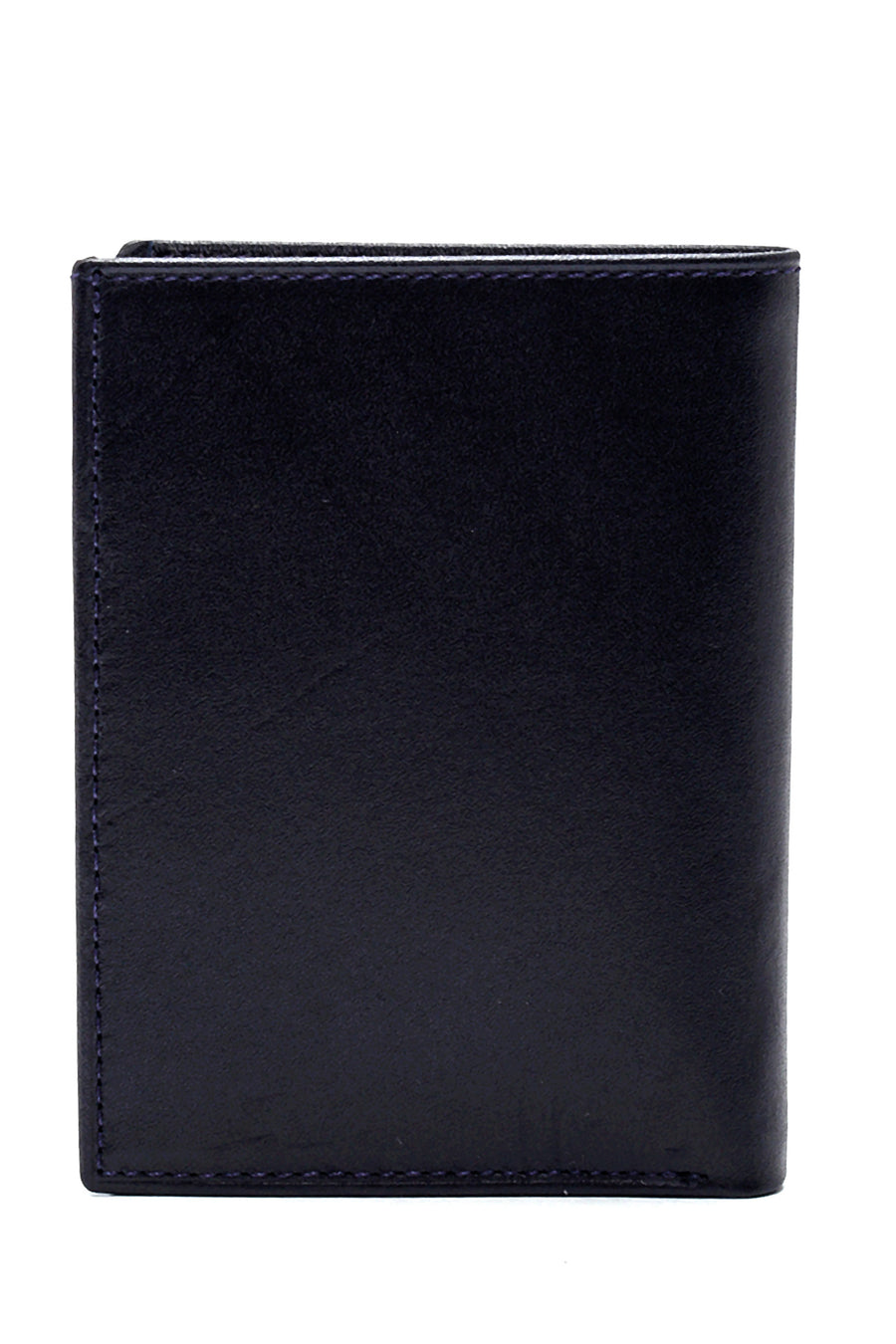 Men's Navy Blue Leather Card Holder