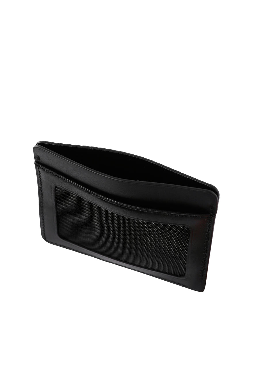 Men's Black Leather Card Holder