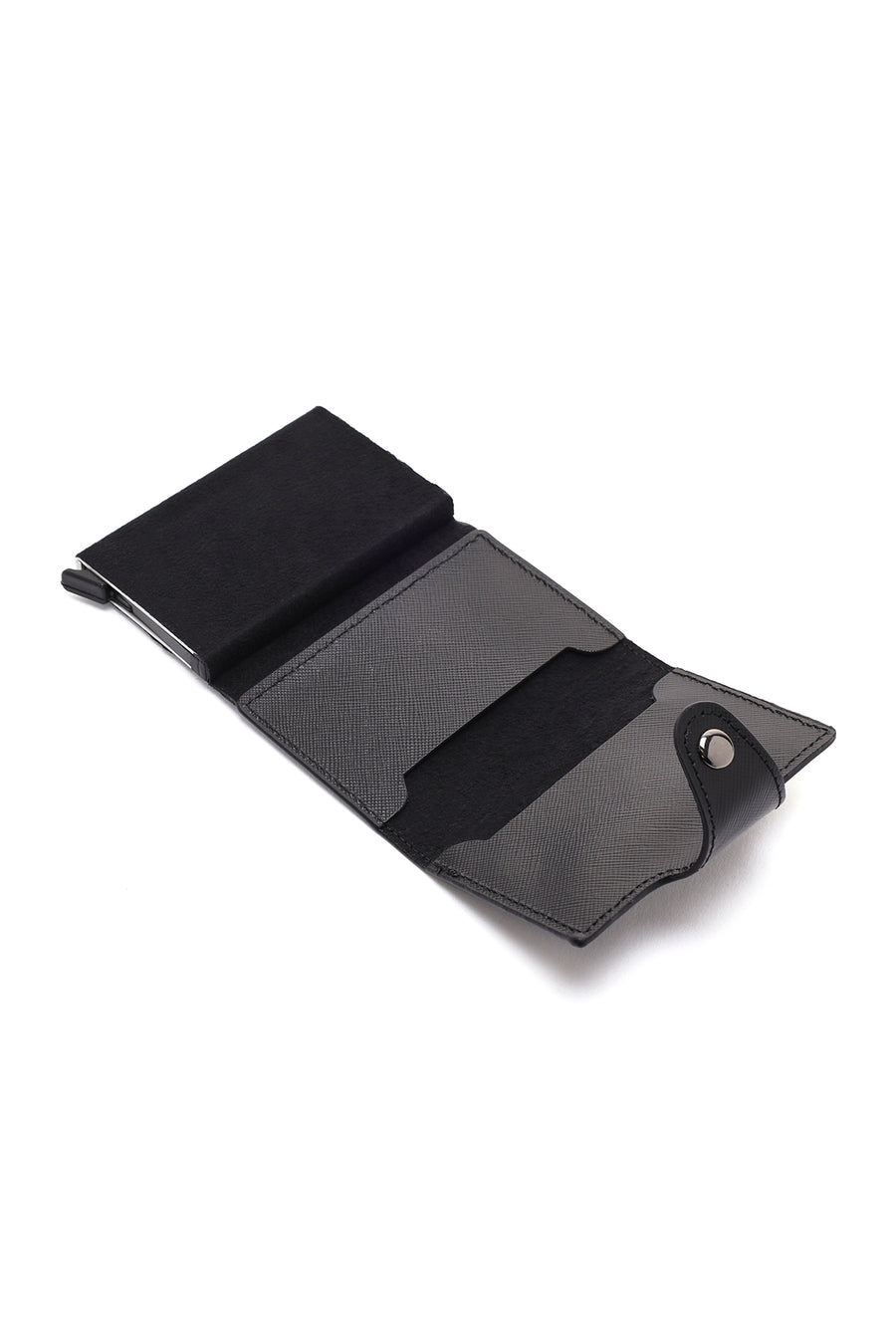 Men's Black Mechanical Card Holder