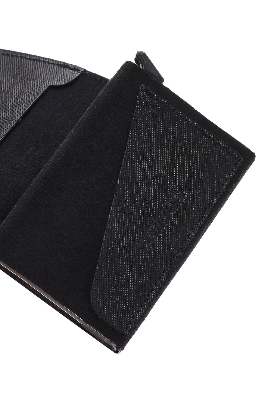 Men's Black Mechanical Card Holder