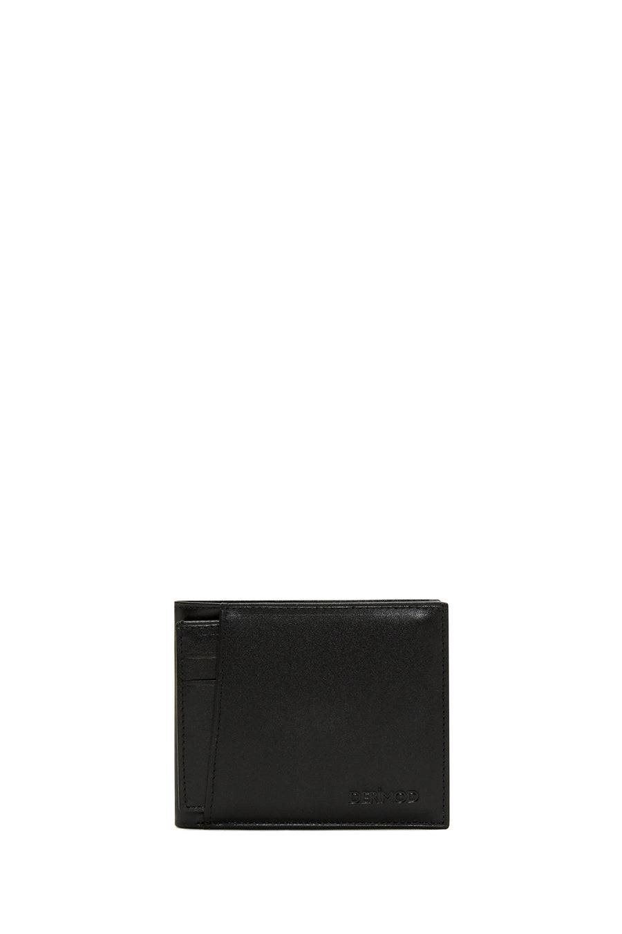 Men's Black Leather Wallet 000A2D312218 | Derimod
