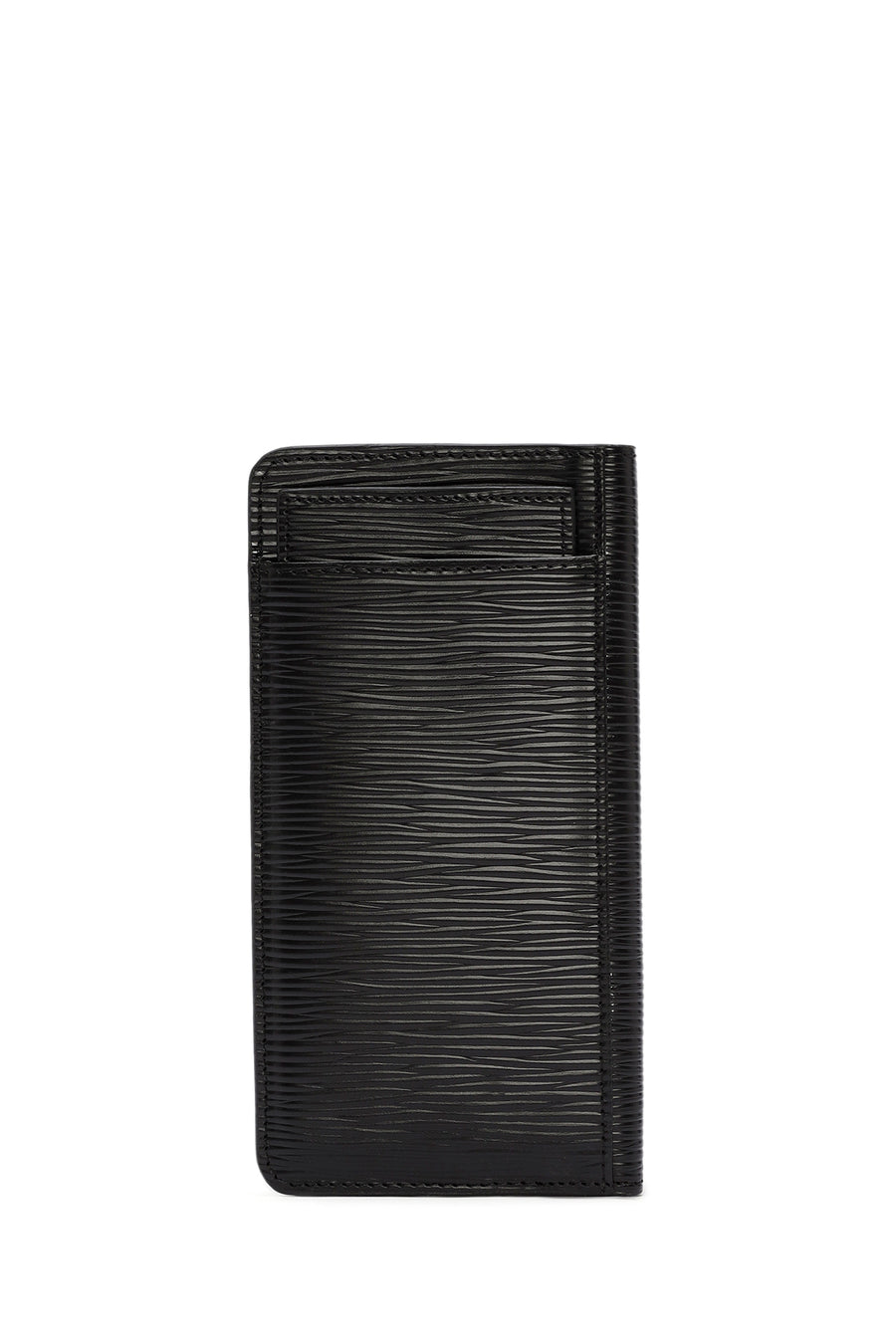 
Men's Black Printed Leather Wallet
