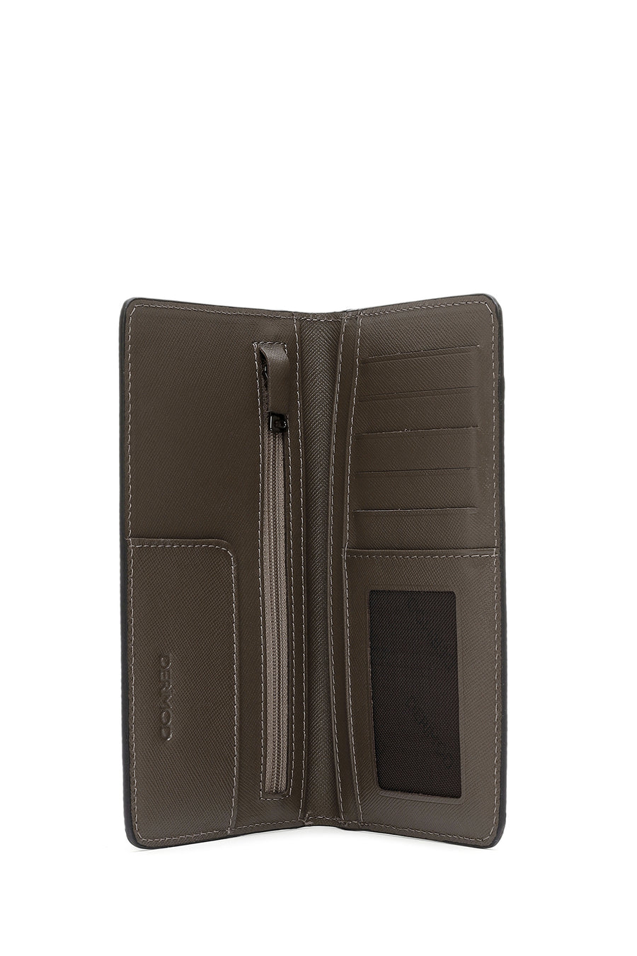
Men's Black Printed Leather Wallet
