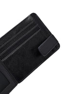 Erkek Siyah Deri Kartlık | Derimod