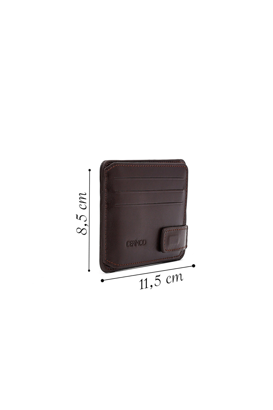 Men's Brown Leather Card Holder