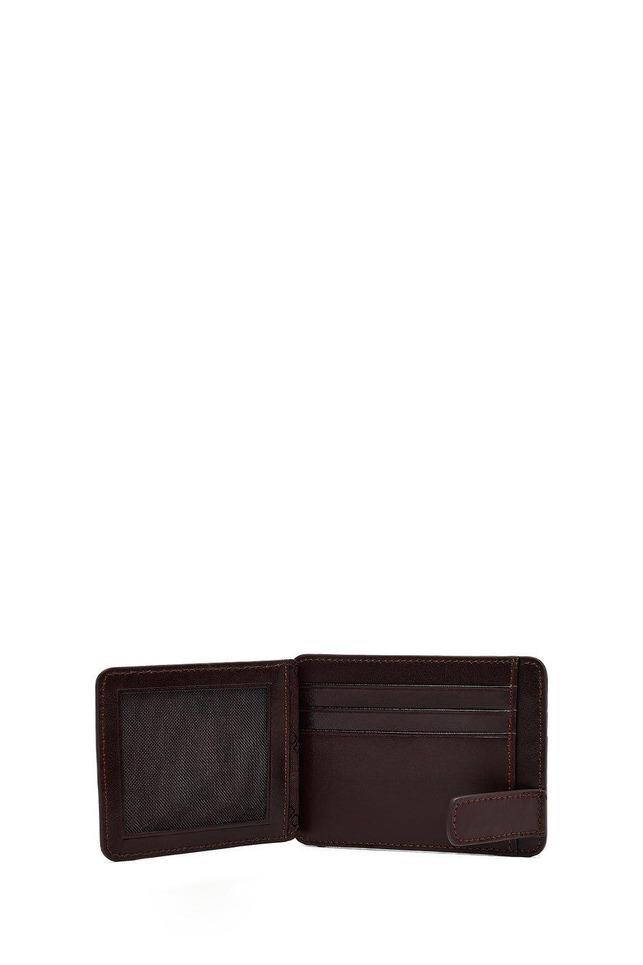 Men's Brown Leather Card Holder