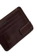 Erkek Kahverengi Deri Kartlık | Derimod