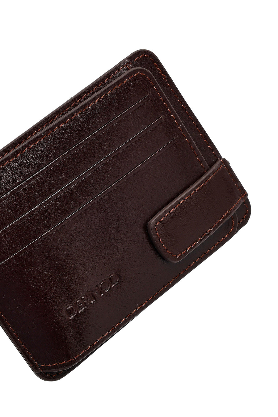 Men's Brown Leather Card Holder