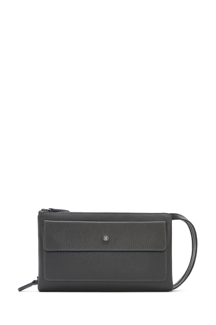 Men's Gray Leather Wallet 000A2D3151FT | Derimod