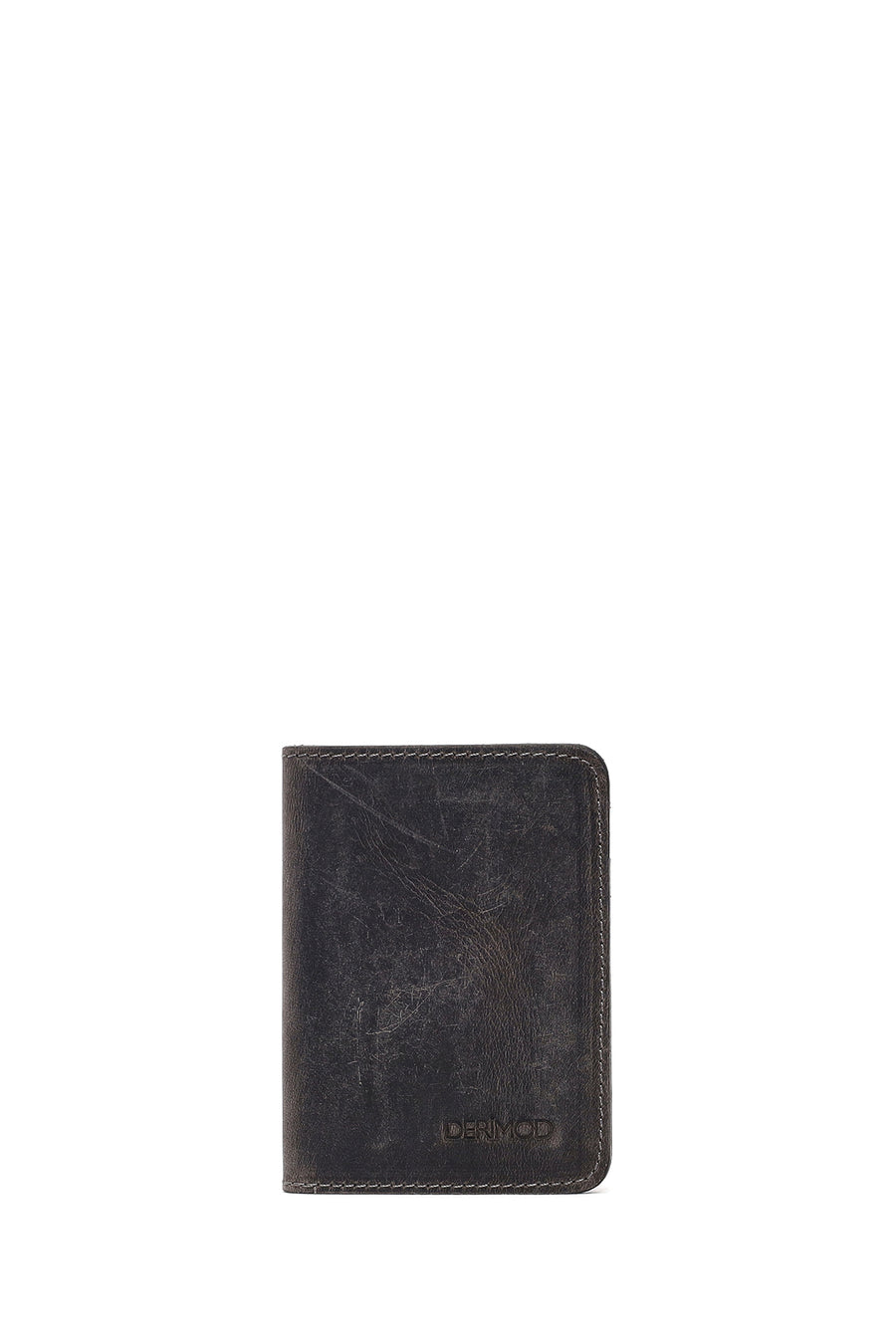 Men's Gray Leather Cardholder 000A2D3155CR | Derimod