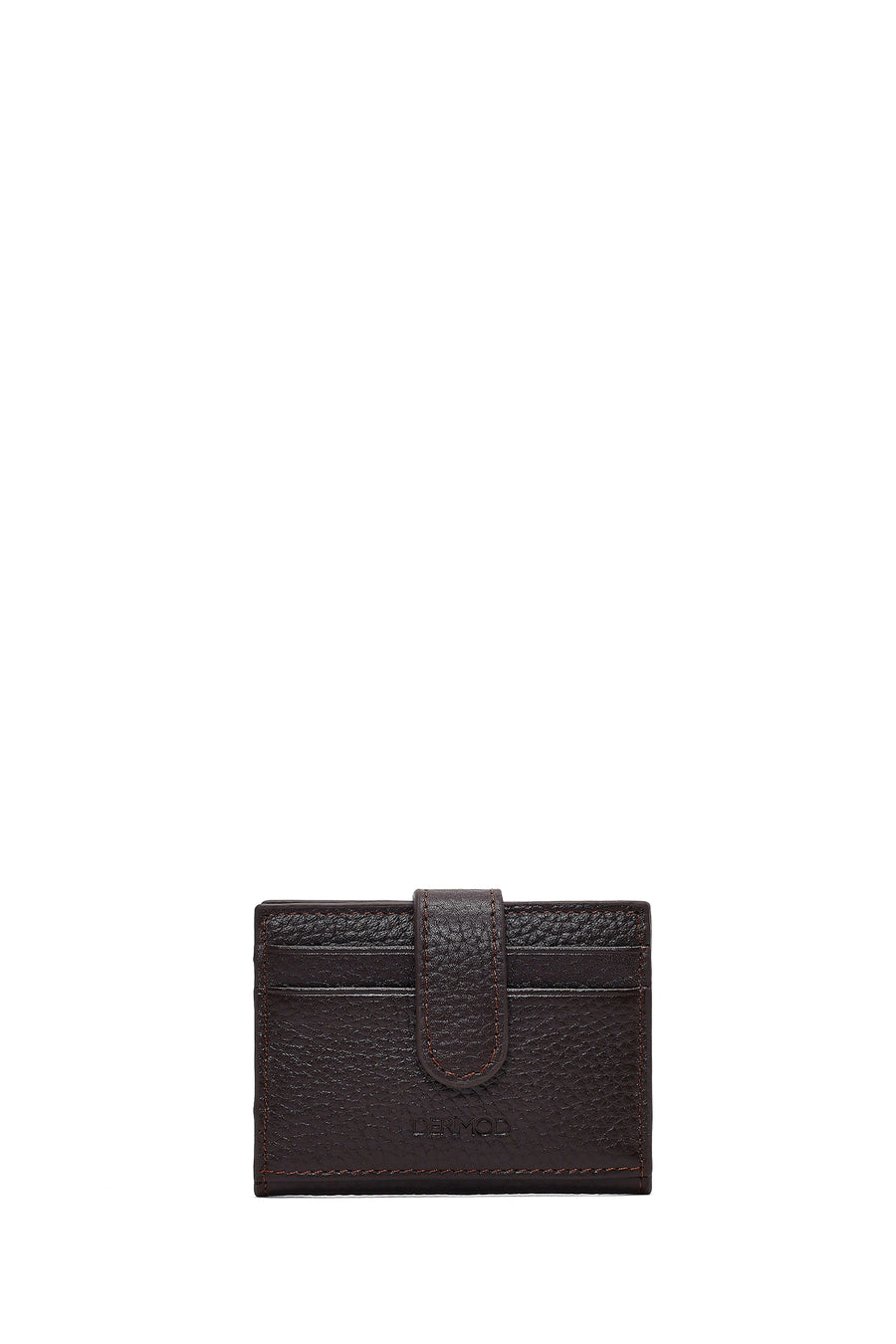 Men's Brown Leather Card Holder 000A2D3156FT | Derimod