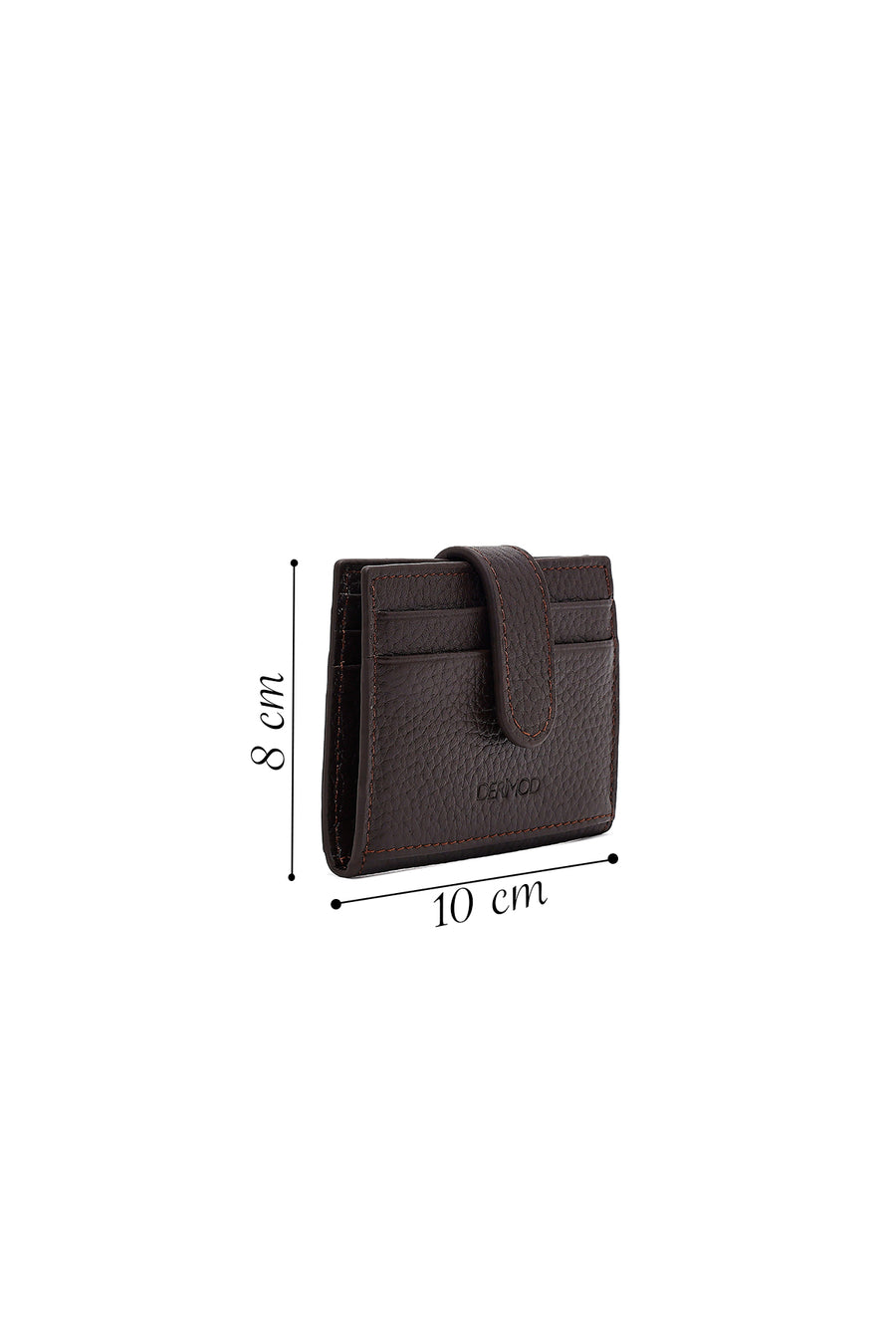 Men's Brown Leather Card Holder