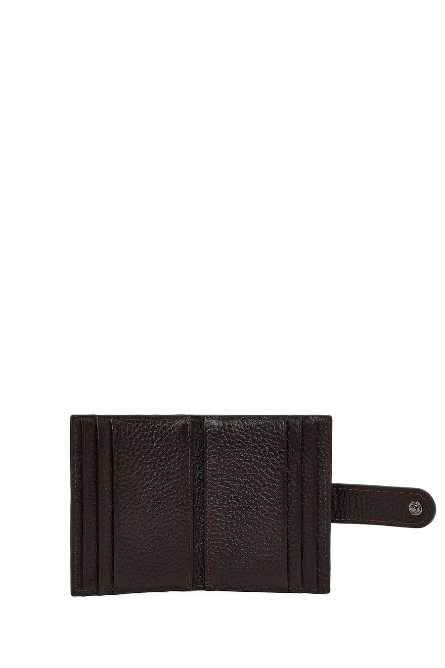Men's Brown Leather Card Holder