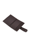 Erkek Kahverengi Deri Kartlık | Derimod