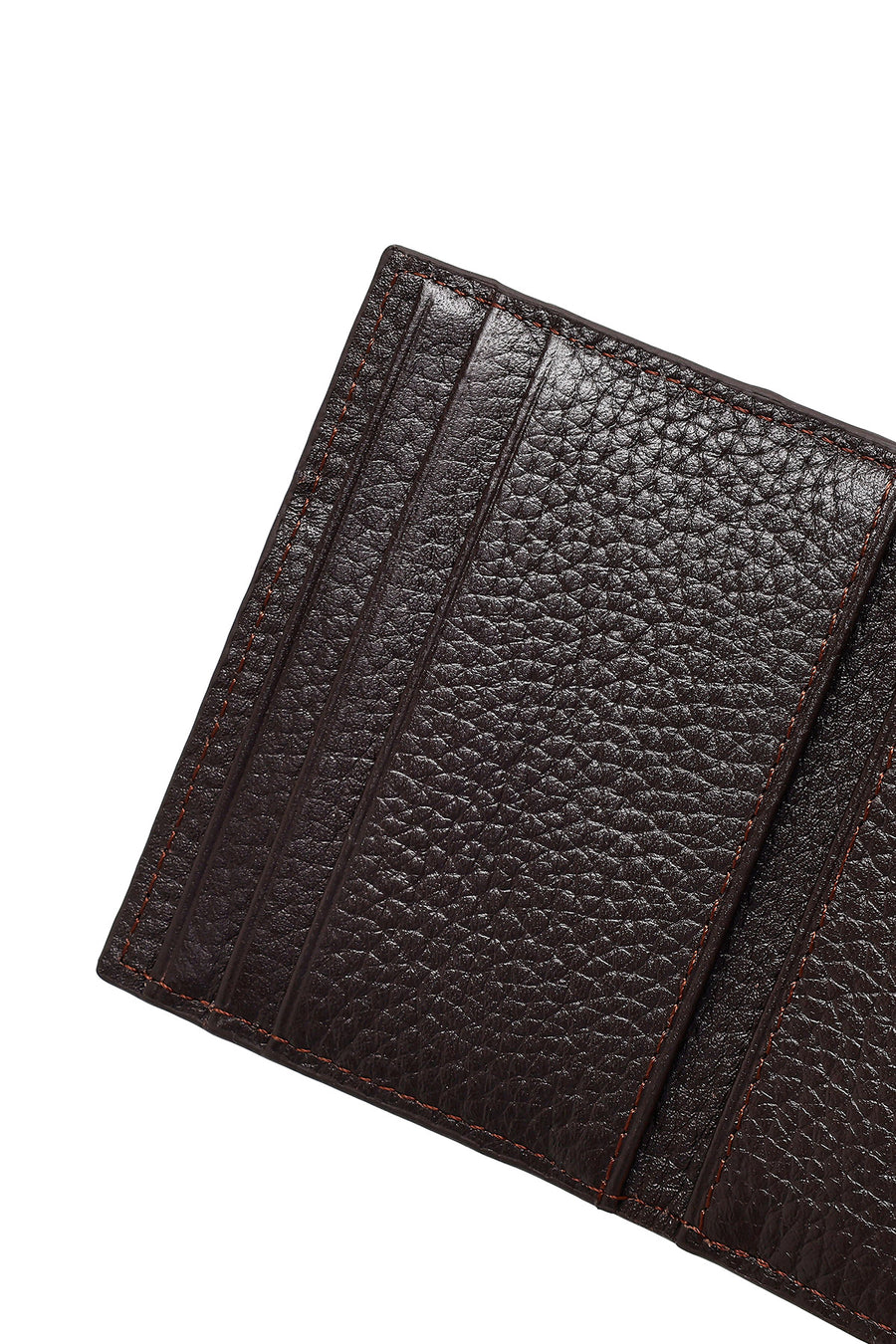 Men's Brown Leather Card Holder