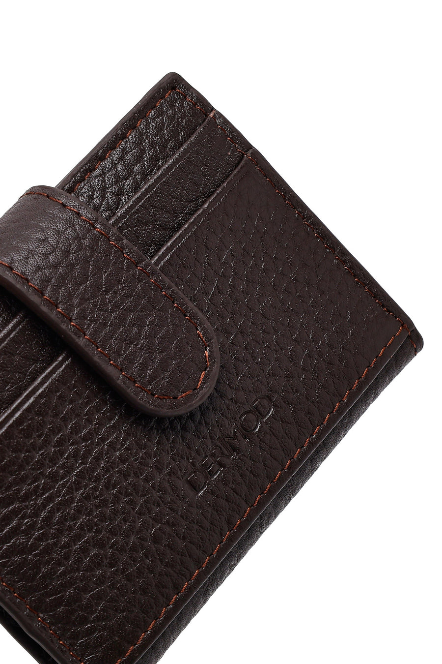 Men's Brown Leather Card Holder