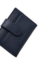 Erkek Lacivert Deri Kartlık | Derimod