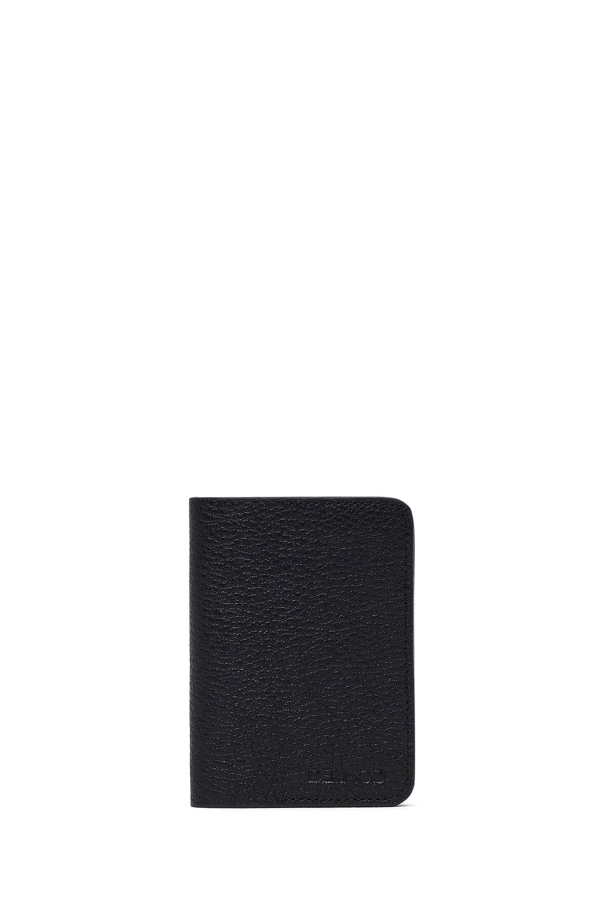 Men's Black Leather Cardholder 000A2D3505FT | Derimod