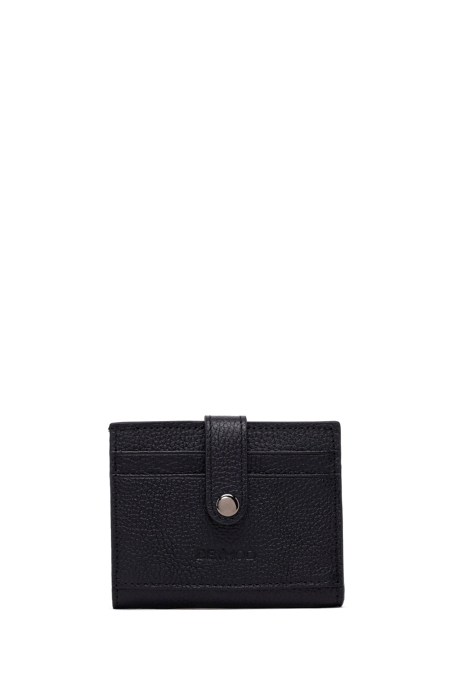 Male Black Leather Cardholder 000A2D3510FT | Derimod