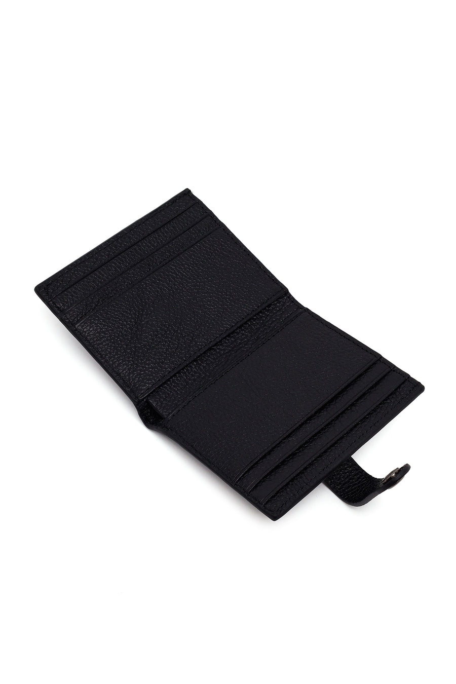 Male Black Leather Cardholder
