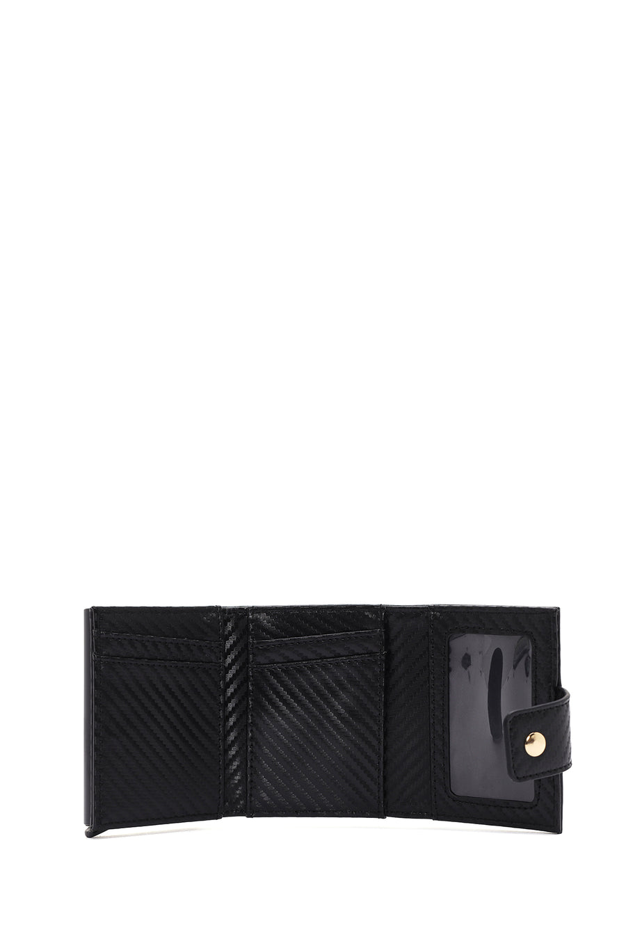 Men's Black Mechanism Wallet
