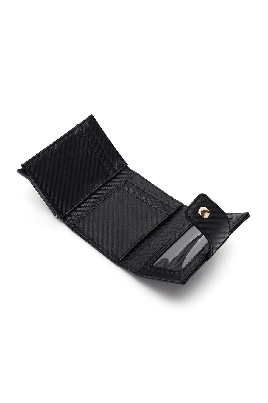 Men's Black Mechanism Wallet