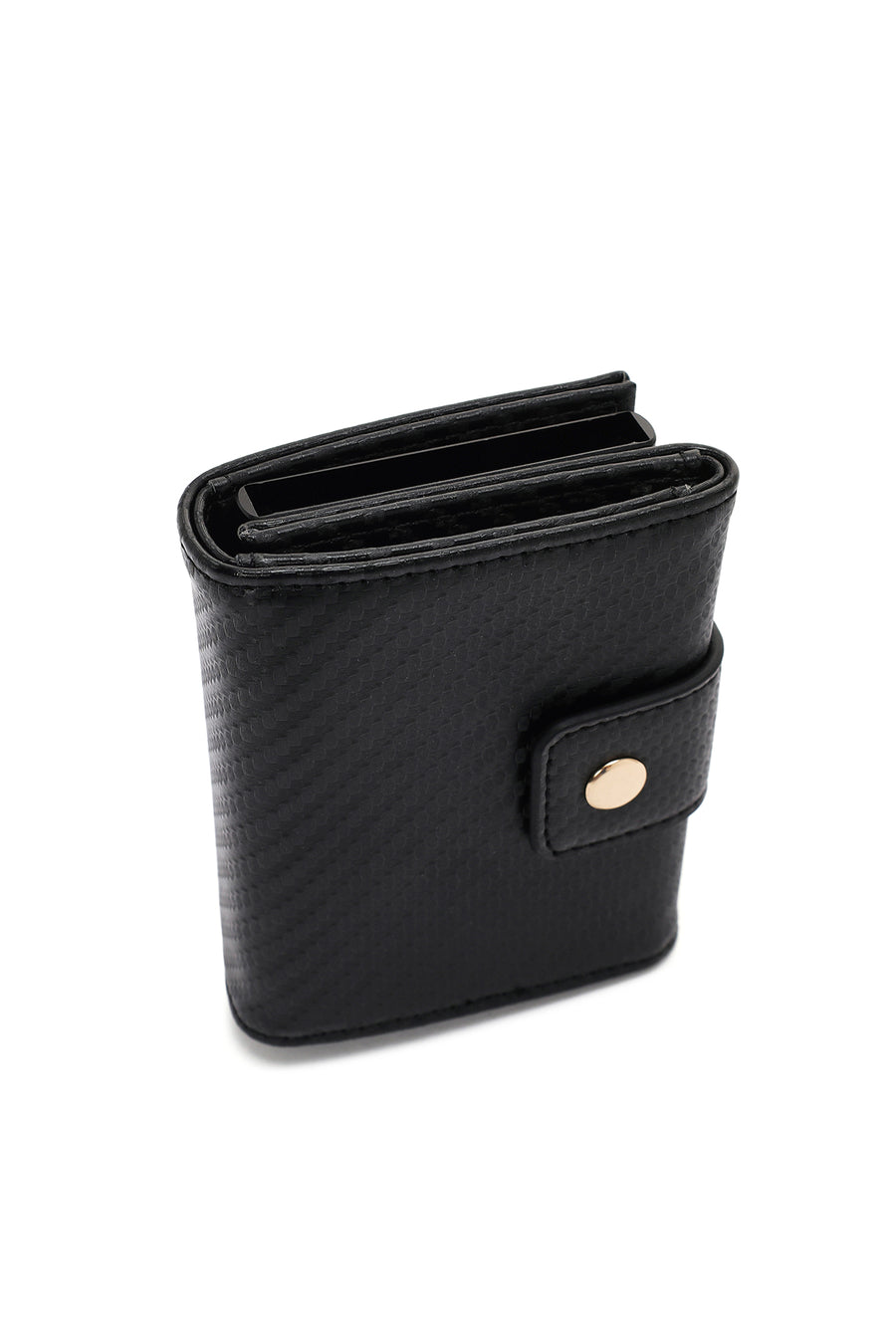 Men's Black Mechanism Wallet