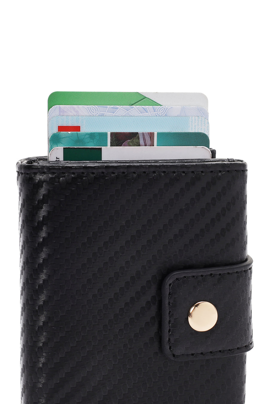 Men's Black Mechanism Wallet