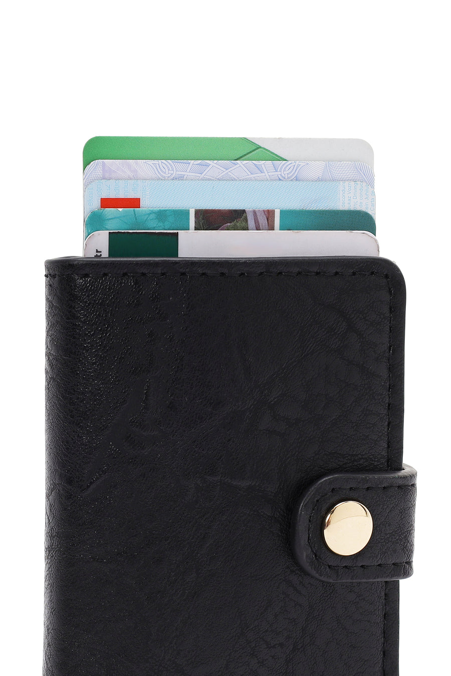 Men's Black Mechanism Wallet