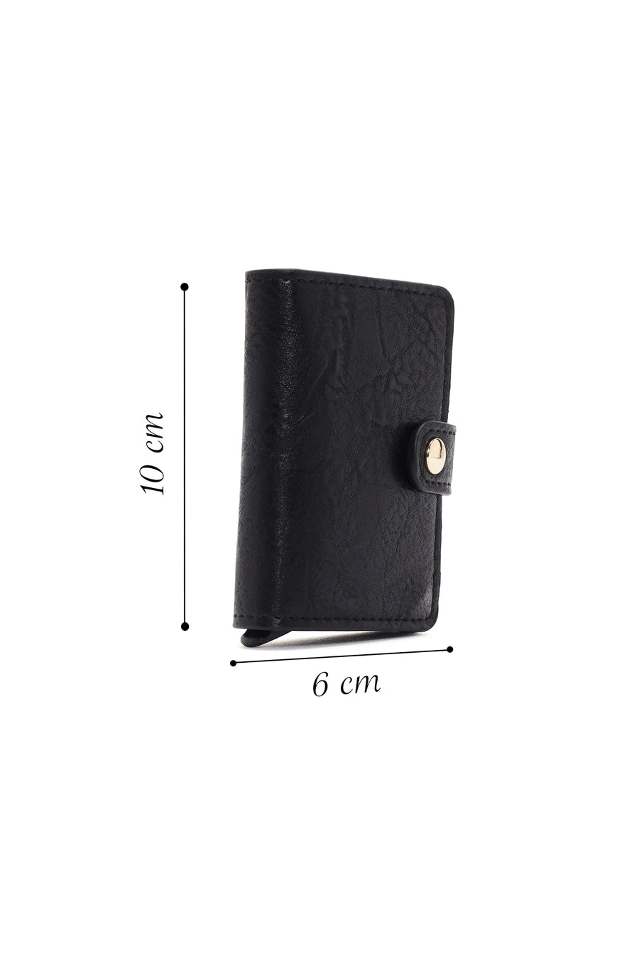 Men's Black Mechanism Wallet