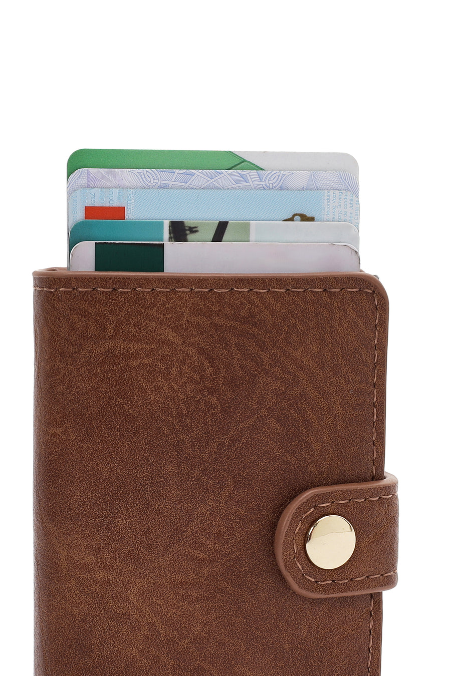 Men's Brown Mechanism Wallet