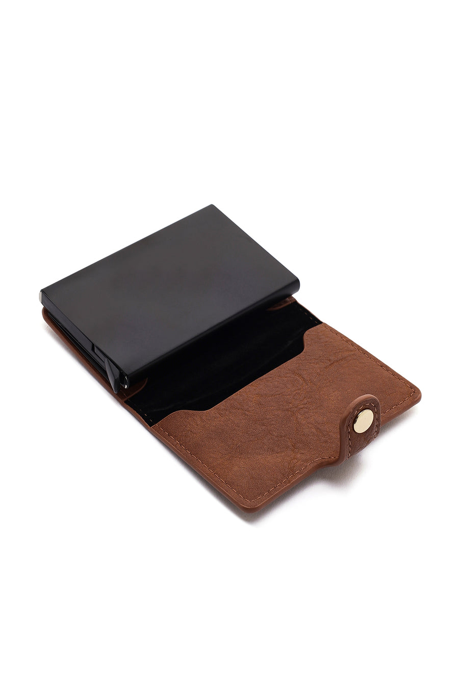 Men's Brown Mechanism Wallet