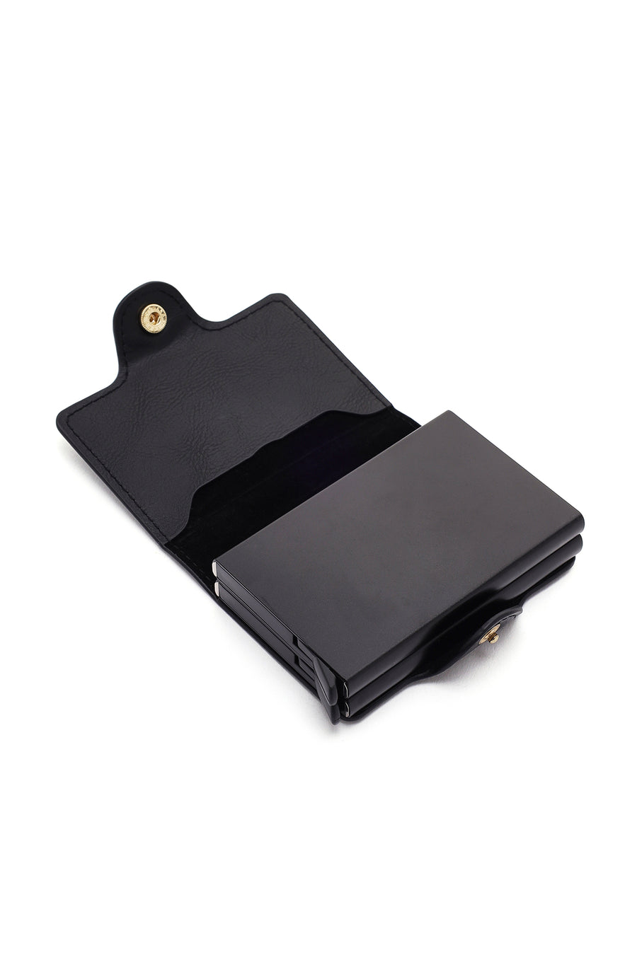 Men's Black Mechanism Wallet