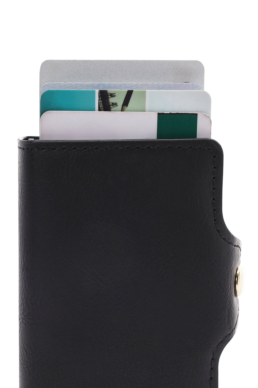 Men's Black Mechanism Wallet