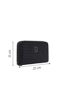 Men's Black Knitted Wallet | Derimod