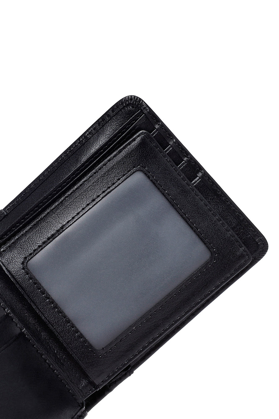Men's Black Leather Wallet