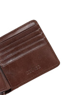 Erkek Kahverengi Deri Cüzdan | Derimod