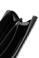 Erkek Siyah Örgülü Deri Cüzdan | Derimod