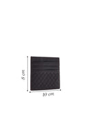 Erkek Kahverengi Örgülü Deri Kartlık | Derimod