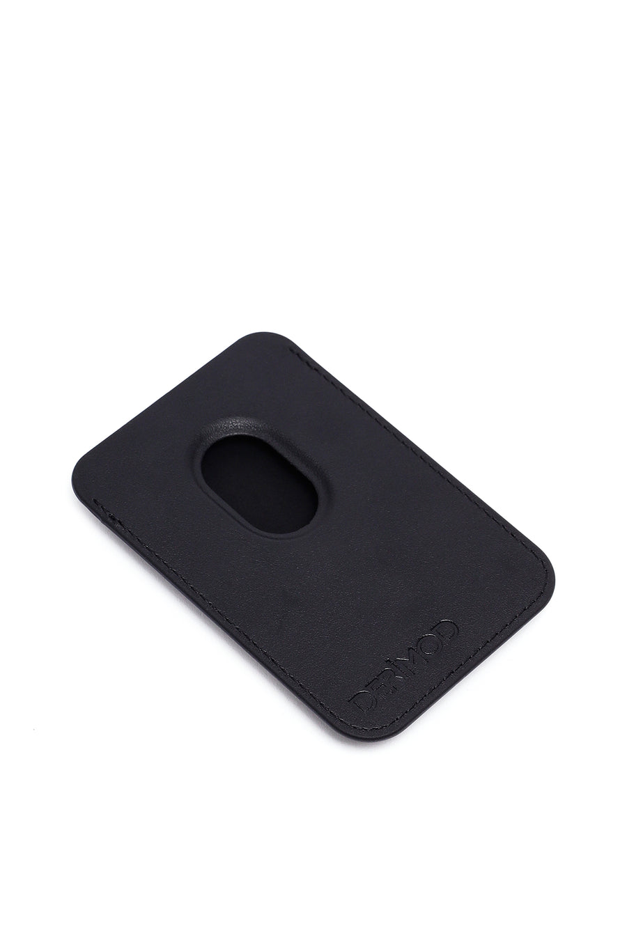 Men's Black Leather Magnetic Wallet