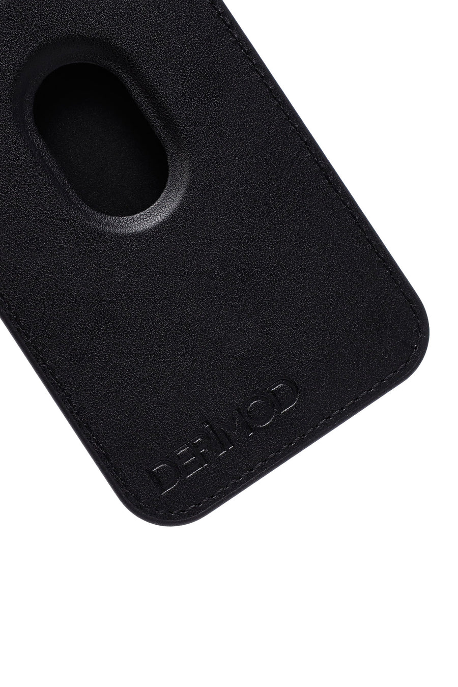 Men's Black Leather Magnetic Wallet
