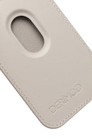 Male Grey Leather Magnetic Wallet | Derimod