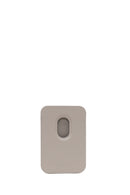 Male Grey Leather Magnetic Wallet | Derimod