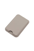 Male Grey Leather Magnetic Wallet | Derimod