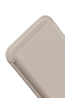 Male Grey Leather Magnetic Wallet | Derimod