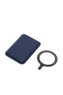 Erkek Lacivert Deri Manyetik Cüzdan | Derimod