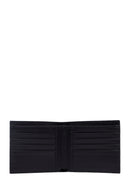 Erkek Siyah Örgülü Deri Cüzdan | Derimod